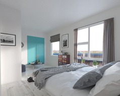 Concept image for modular housing solution from The McAvoy Group